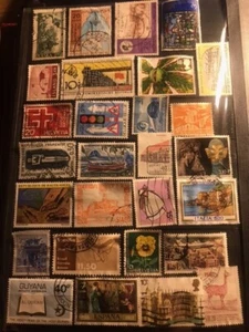 28 fine used stamps mixed, $1.05 only, discount shipping! - Picture 1 of 1