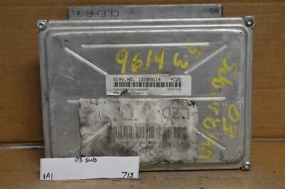 Unidad de control del motor Oldsmobile Alero 2001-2004 módulo ECU 12209614 715-1A1 Foto 1 de 3