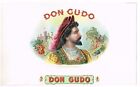 Original Cigar Box Label Vintage C1920s Don Gudo Spanish Royal Horse Castle 