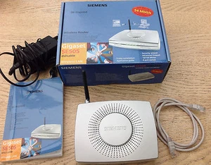 SIEMENS Gigaset SE505 dsl/cable (wireless router 54 Mbit/s) - Zdjęcie 1 z 2