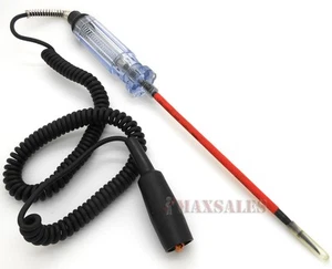 PROBADOR DE CIRCUITO EXTRA LARGO DE 6-12 VOLTIOS/SONDA DE LUZ DE PRUEBA COMPROBADOR AUTOMÁTICO DE CAMIÓN - Imagen 1 de 1