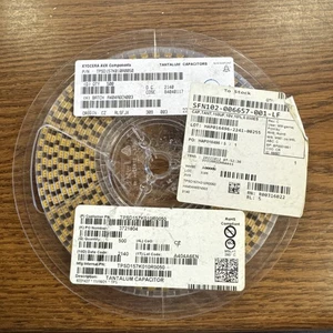 500pcs TPSD157K010R0050 Cap Tant Solid 150uF 10V D CASE 10% SMD 2917, RoHS  bin4 - Picture 1 of 3