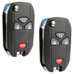 Flip Key Fob fits 2007-2016 Buick Cadillac GMC Chevy Saturn Keyless Entry Rem... - Picture 1 of 6