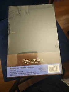 RECOLLECTIONS MEMORY BOX FACTORY SEALED PACKAGING KEEPSAKE STORAGE - Picture 1 of 5