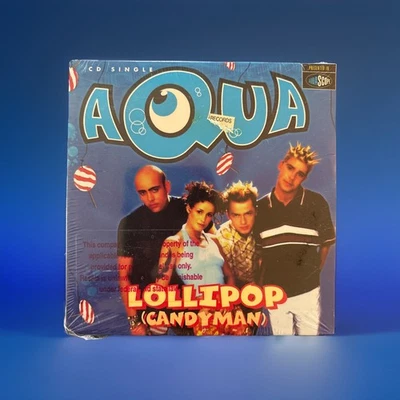 B1 AQUA LOLLIPOP (CANDYMAN) SINGLE CD BRAND NEW SEALED Foto 1 de 2