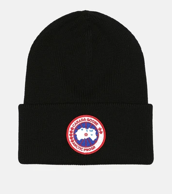 CANADA GOOSE Wool & Cashmere Beanie Unisex One Size - Black Color  - Image 1 of 4