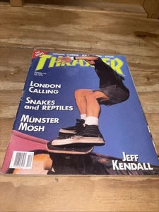 Thrasher Skateboard Magazine December 1989 - Jeff Kendall - Good Condition - Bild 1 von 18