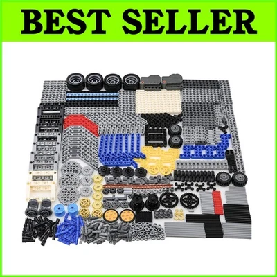 Juego completo de 500+ piezas de bloques técnicos - Perfecto para proyectos de construcción hágalo usted mismo Foto 1 de 4