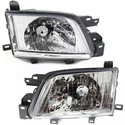 Headlight Set For 01-02 Subaru Forester Left and Right With Bulb 2Pc Foto 1 de 4