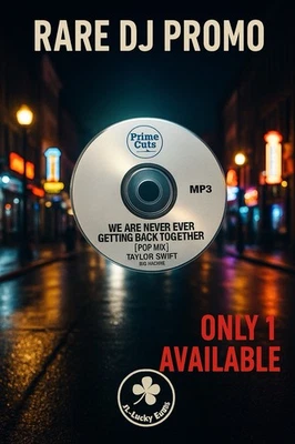 Taylor Swift Promo DJ CD We Are Never Ever Getting Back Together Prime Cuts MP3 - Image 1 of 4