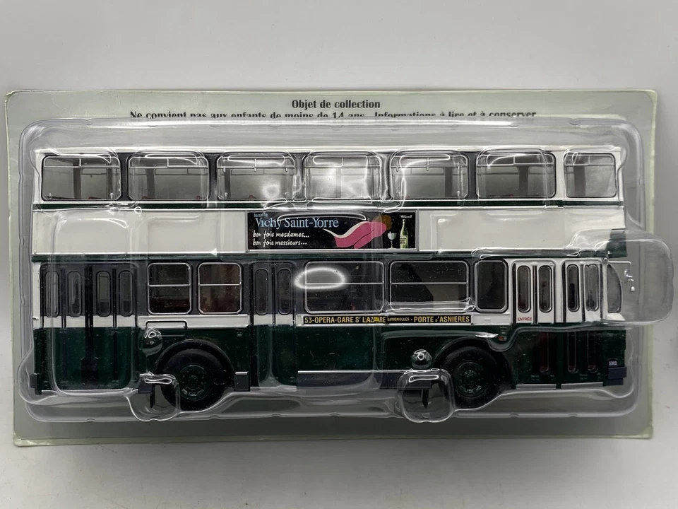 Berliet PCMR-E RATP 1:43 Ixo altaya Autobús Coach bus Diecast - Image 1 of 1