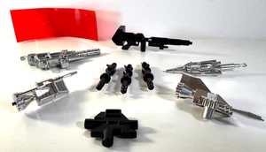 De colección G1 Transformers Accesorios, Lote de Pistolas Optimus Prime, Soundwave Auténtico - Imagen 1 de 5