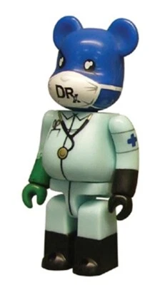 Medicom Bearbrick Series 14 SF Drx Dr. Romanelli 100% be@rbrick S14 - Image 1 of 4