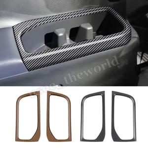 2 PIEZAS Tercer Portavasos de Drenaje Cubierta Borde Para Toyota Grand Highlander 2024-2025 ABS - Imagen 1 de 15