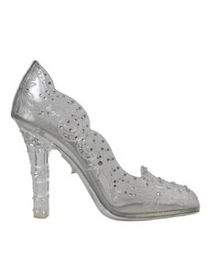 Dolce&Gabbana CINDERELLA Women Clear Pumps PVC Crystals High Heel Shoes Sz EU 39 - Picture 1 of 8