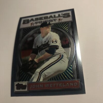 1993 Topps Baseball’s Finest Baseball Card - No. 129 - Expos - John Wetteland - Image 1 of 4