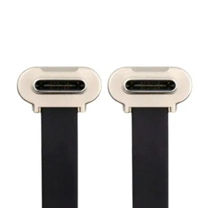 CHENYANG Ultra Slim Flat USB-C Type C Cable USB2.0 65W Power for Laptop Tablet - Picture 1 of 6