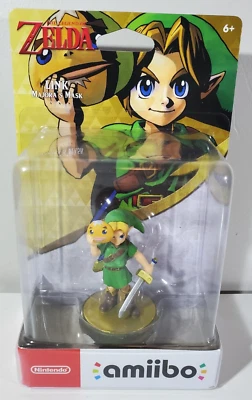Link Amiibo [Legend Zelda: Majora's Mask] [2017] [¡Nuevo sellado de fábrica!] Foto 1 de 3