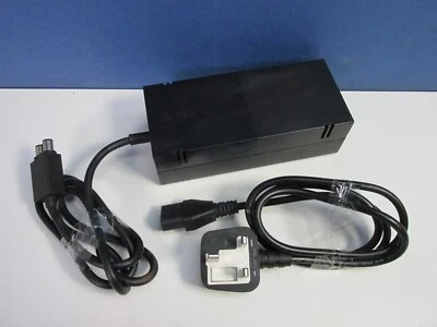 WORKING microsoft XBOX ONE OFFICIAL BRICK POWER SUPPLY ADAPTER LEAD ORIGINAL uk - Image 1 of 4