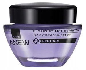 Avon Anew Platinum Lift & Tighten Day Cream with Protinol SPF 20, 50ml-1,7fl.oz - Picture 1 of 2