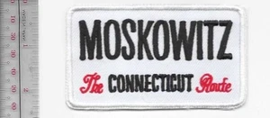 Trucking Moskowits Transportation Inc Plainfield, Connecticut Patch vel hooks - Picture 1 of 1