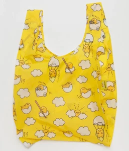NEW BAGGU Gudetama Standard Yellow Limited Edition Bag - Picture 1 of 3
