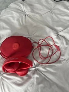 Dr Dre Wired Headphones Red - Picture 1 of 10