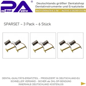 Bien Air® MC2 - alle Typen - Motorkohlen - SPARPAKET – 3 SET`S - 6 STÜCK ² - Bild 1 von 4