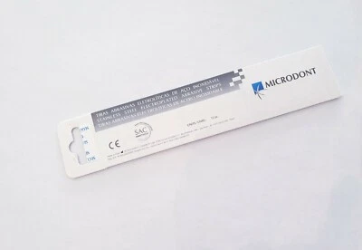 Dental Abrasive Strips Stainless Steel | 6.0mm Medium | 12 Pcs| MICRODONT