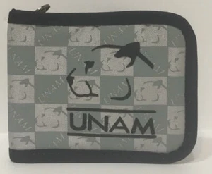 CARTERA DOBLE PUMAS UNAM SOCCER con CREMALLERA, OFICIAL y AUTÉNTICA Cartera - Imagen 1 de 3