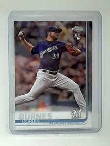 Corbin Burnes 2019 Topps Chrome Baseball - RC #84 - Milwaukee Brewers - Bild 1 von 2