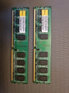Elixir RAM M2Y2G64TU8HD5B-3C PC Computer 4GB (2x2GB) Memory - Picture 1 of 4