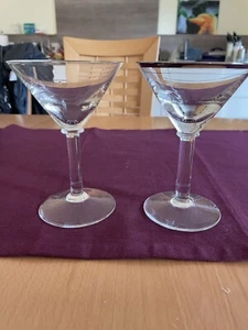 2 Cocktail Gläser ,Kelche für Aperitif Sekt Cocktail - Bild 1 von 3