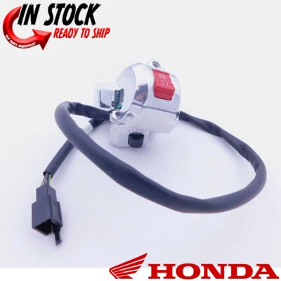 2003-2025 HONDA RUCKUS STARTER STOP SWITCH ASSEMBLY WITH BRAKE LEVER MOUNT OEM - Image 1 of 4