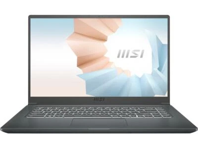 New MSI Modern 15 A11MU-652 15.6'' FHD Laptop Intel i7-1195G7 8GB 1TB Iris Xe - Image 1 of 4