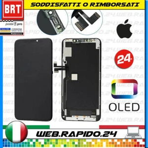 D22_DISPLAY LCD+TOUCH SCREEN+FRAME OLED ORIGINALE X APPLE IPHONE 12MINI TOUCH OK - Zdjęcie 1 z 3