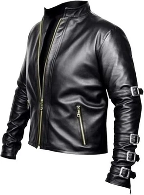 K Dash King of Fighters Leather Jacket Cosplay Costume Gaming Celebrity Style - Image 1 of 4