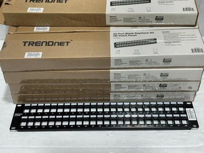TRENDnet TC-KP48 48-Port Blank Keystone 2U HD Patch Panel #4077 (One) THS - Image 1 of 4