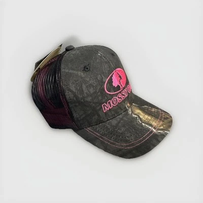 Mossy Oak Hunting Structured Ladies Baseball Style Hat, Eclipse Camo, Adult - Image 1 of 4