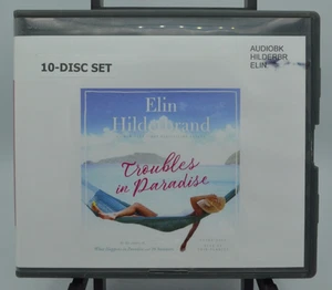 Troubles in Paradise By Elin Hilderbrand Audiobook 10 CDs - Picture 1 of 2