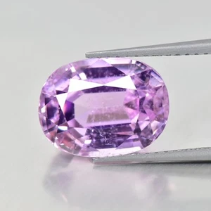 5.96Ct Oval_Superior Natural Pink Kunzite _Afghanistan - Picture 1 of 1