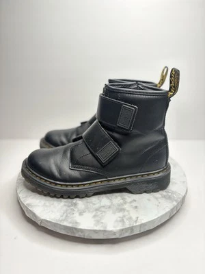 Dr. Martens 1460 弹性靴 青少年 儿童 尺码 3 欧码 34 黑色皮革 80 美元 — 第 1/4 张图片