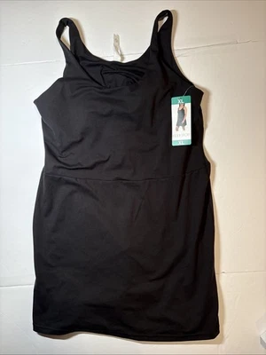 Vestido sin mangas activo para mujer Elle Sport, negro XL NUEVO CON ETIQUETAS Foto 1 de 4