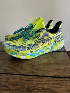 ASICS NOOSA TRI 14 Lime Zest/Sky Men's Running Shoes - Size 9 NEW - Picture 1 of 10
