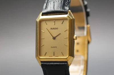 Vintage "Exc+5" RADO 133.5288.2 Tank 26mm Square Men's Quartz Watch From JAPAN - Image 1 of 4