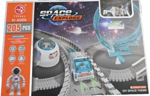 SPACE EXPLORER TRACK CAR TOY WITH PROJECTOR - Picture 1 of 10