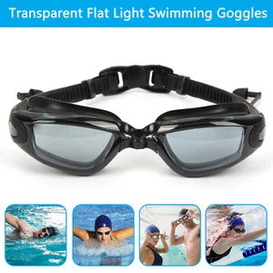 Spiegel Schwimmbrille UV-Schutz Antibeschlag Schwimmbrille für Erwachsene Herren Damen - Bild 1 von 12