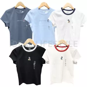 UNIQLO MAGIC FOR ALL ICONS UT Graphic T-Shirt S-3XL Mickey Disney Women NWT - Picture 1 of 28