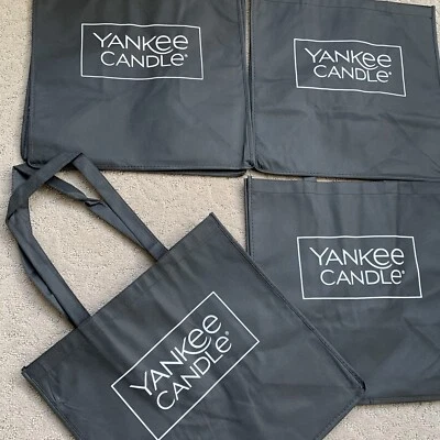 TOTES Yankee Candle Earth Pack Gray 1 Shopping Bag Non-Woven Reusable Large Tote New