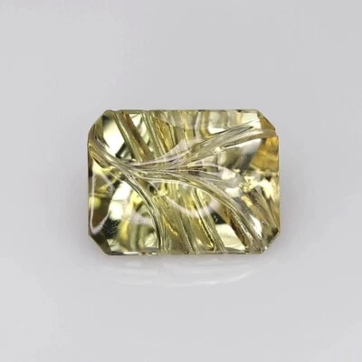 3.85 克拉-无瑕蜂蜜黄色天然碧玺定制切 2504411-11 — 第 1/4 张图片